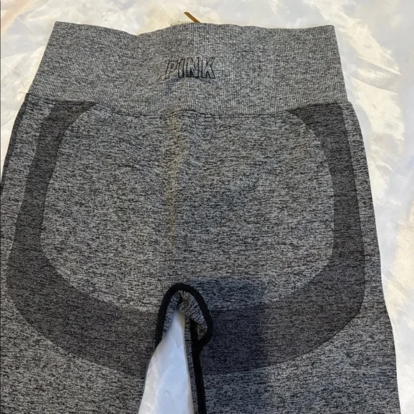 Victoria’s Secret Pink Black Pullover and Gray Leggings Set - Picture 3 of 4